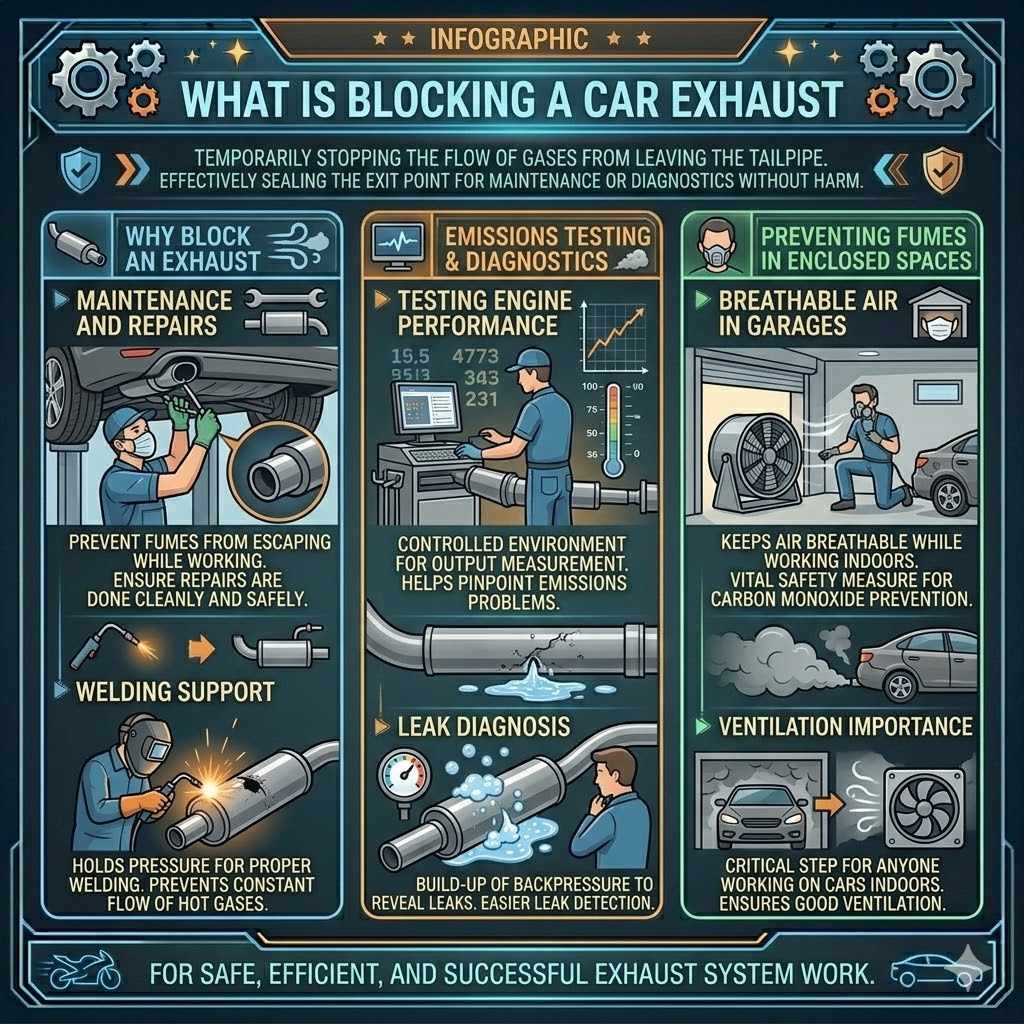 What is Blocking a Car Exhaust