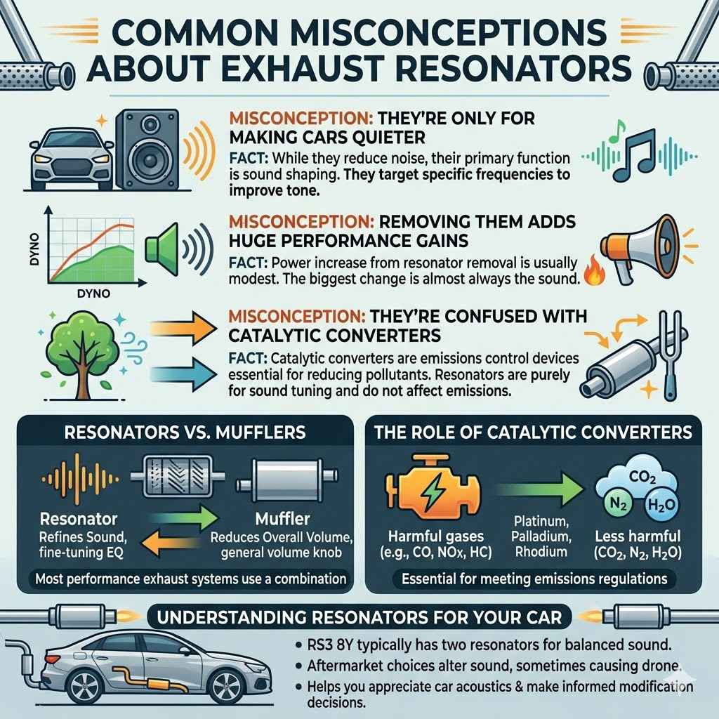 Common Misconceptions About Exhaust ResonatorsCommon Misconceptions About Exhaust Resonators