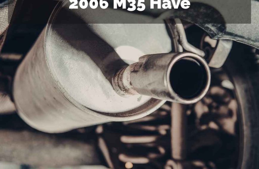 How Many Resonators Does a 2006 M35 Have