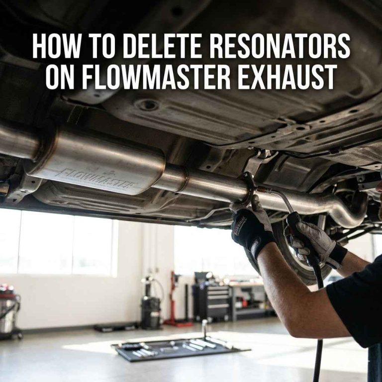 How to Delete Resonators On Flowmaster Exhaust