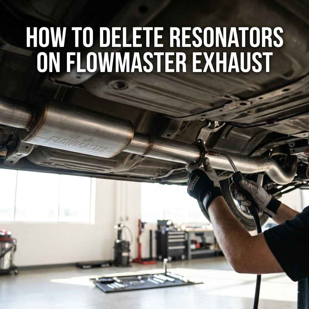 How to Delete Resonators On Flowmaster Exhaust