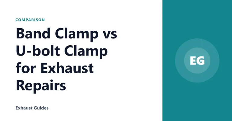 Band Clamp vs U-bolt Clamp for Exhaust Repairs