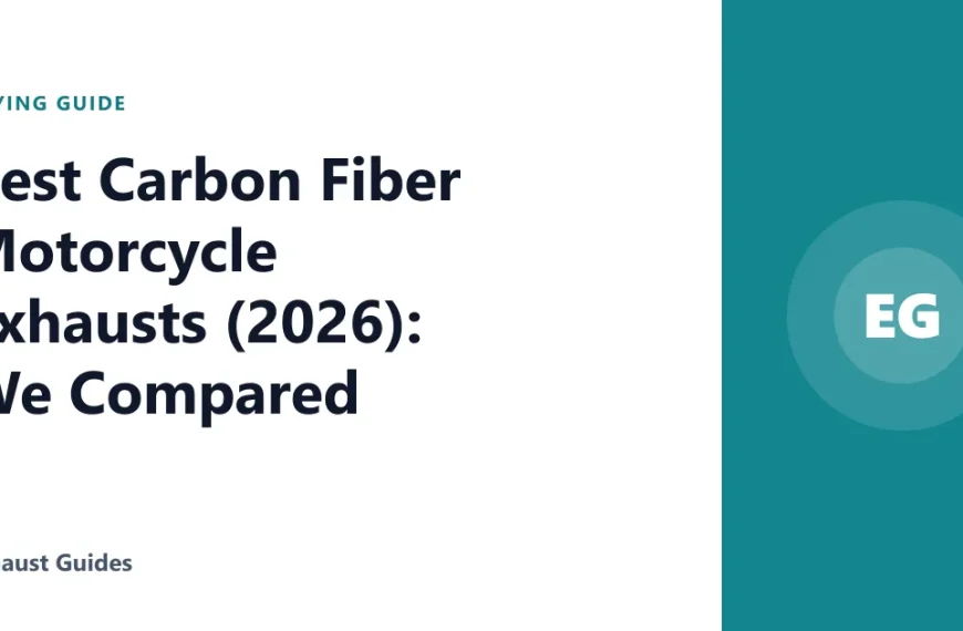 Best Carbon Fiber Motorcycle Exhausts (2026): We Compared