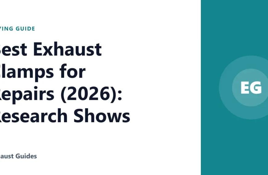Best Exhaust Clamps for Repairs (2026): Research Shows