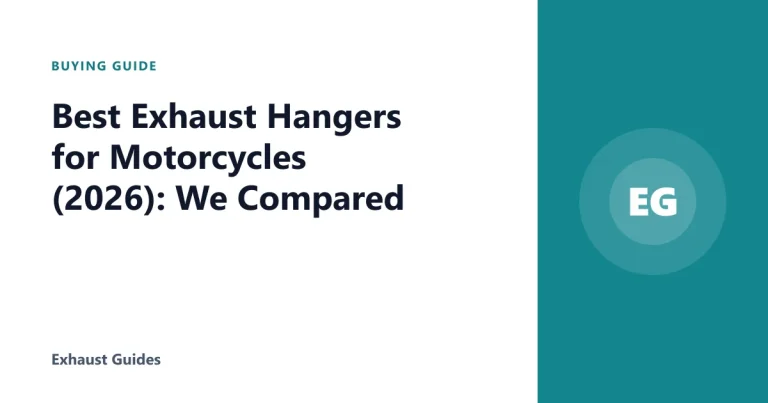 Best Exhaust Hangers for Motorcycles (2026): We Compared