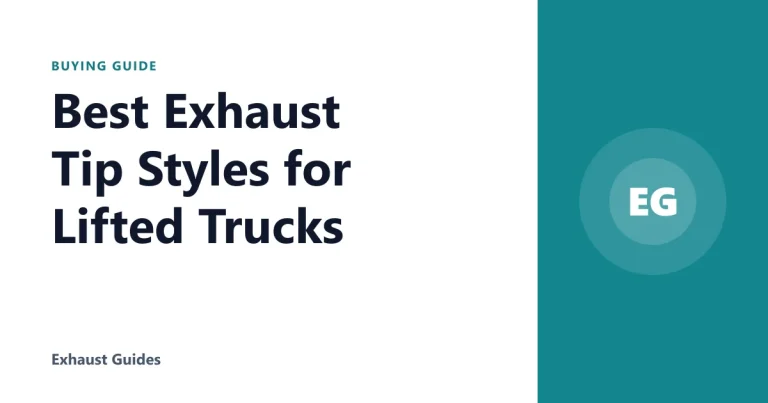 Best Exhaust Tip Styles for Lifted Trucks