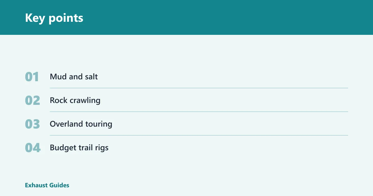 Key points: Which flex pipe should you buy?