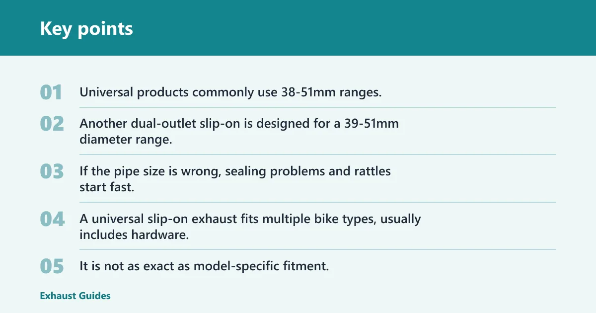 Key points: Will it fit your bike?