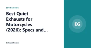 Best Quiet Exhausts for Motorcycles (2026): Specs and Reviews