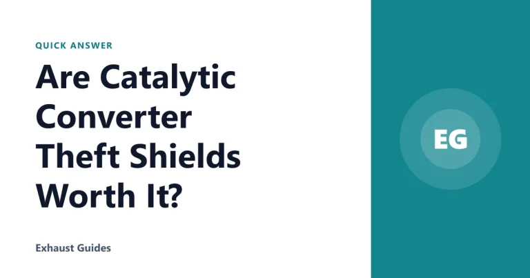 Are Catalytic Converter Theft Shields Worth It?