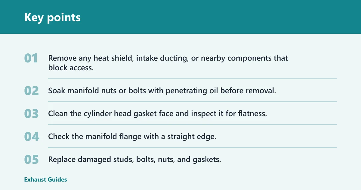 Key points: What to inspect before reassembly