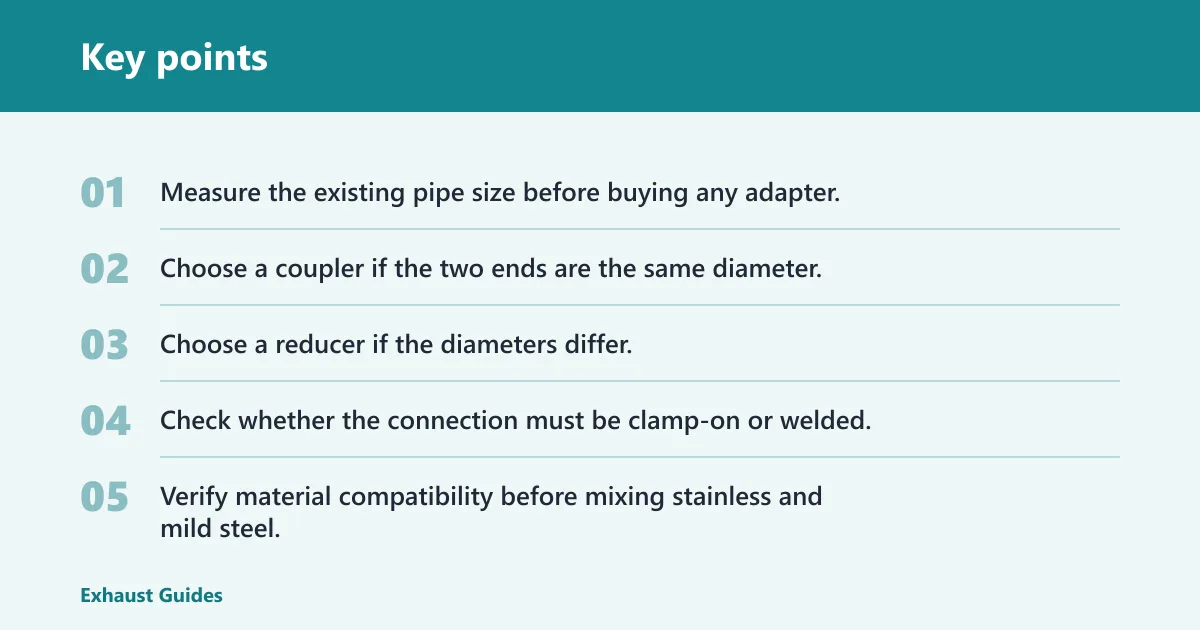 Key points: When should you use each one?