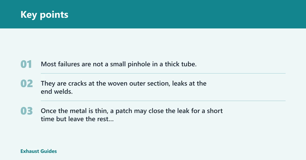 Key points: What is a flex pipe?