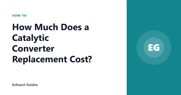 How Much Does a Catalytic Converter Replacement Cost?