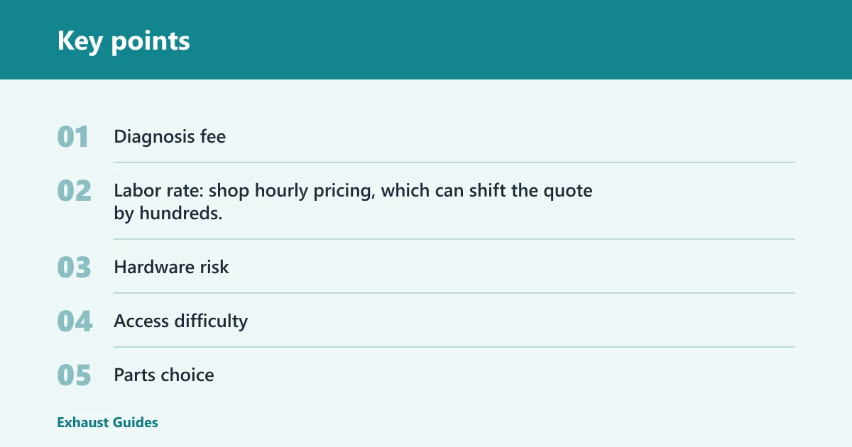 Key points: What a manifold leak costs