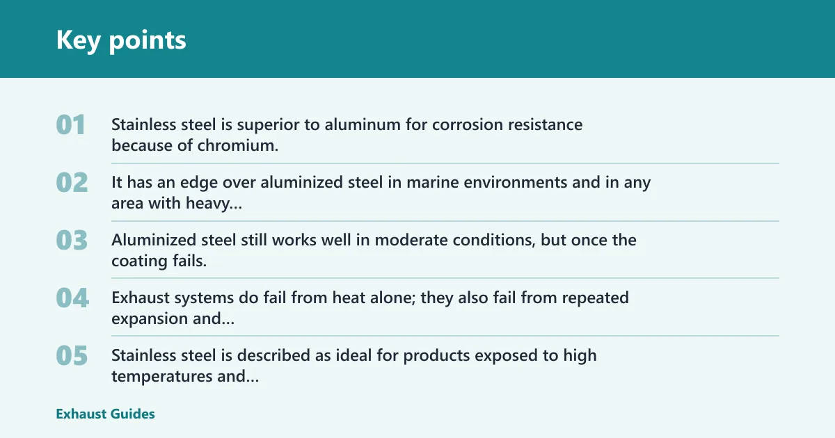 Key points: Side-by-side comparison