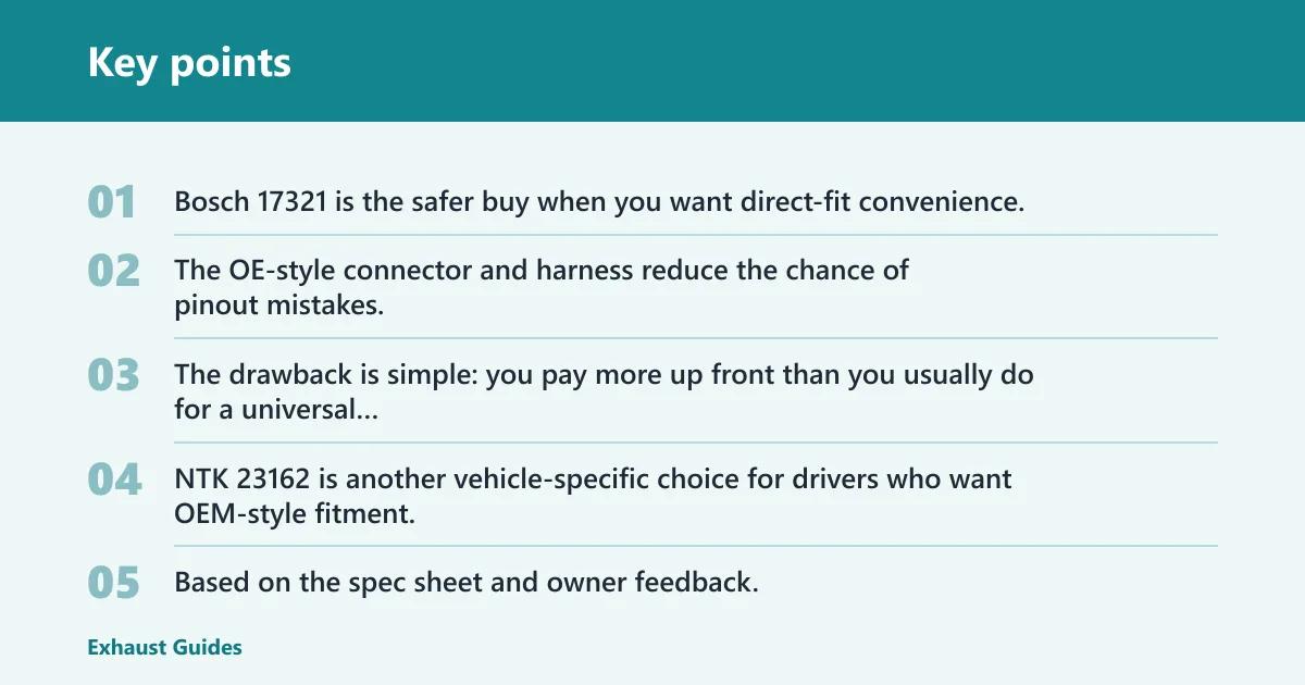 Key points: Alternatives