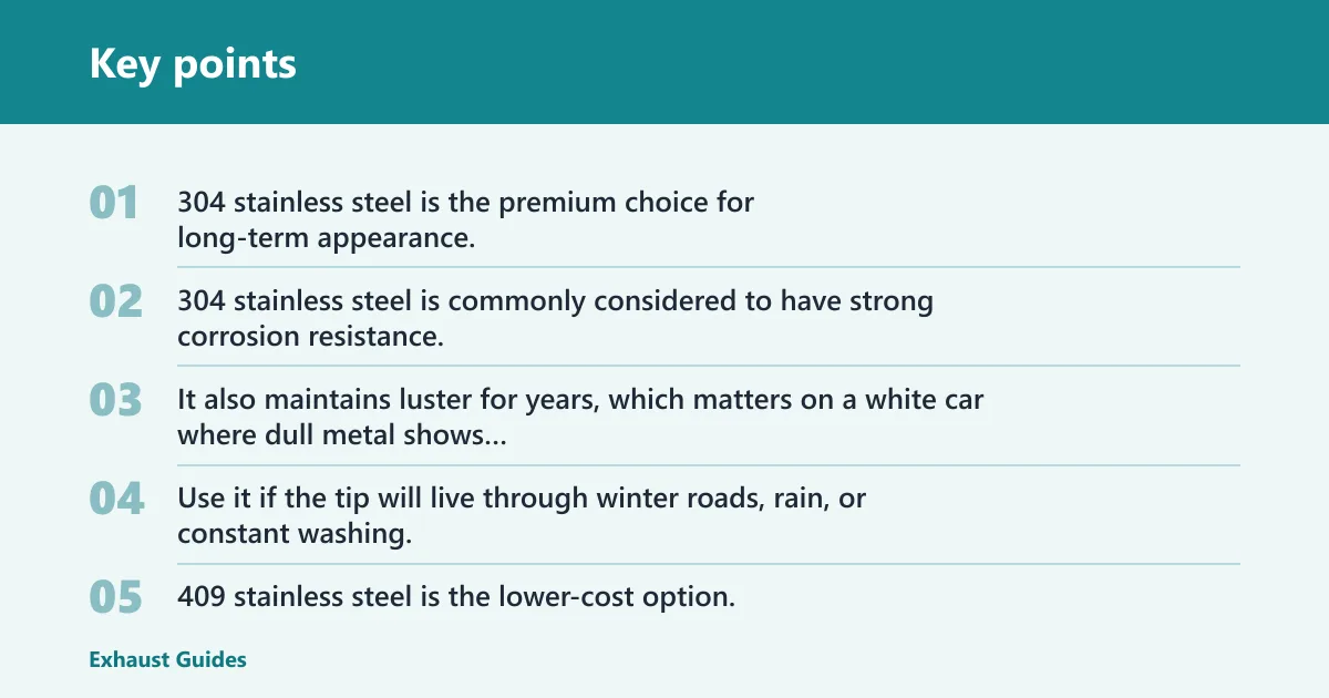 Key points: Fitment and material basics